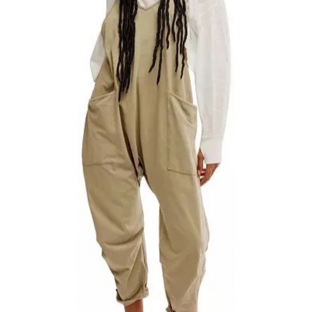 FP Movement by Free People Hot Shot Onesie in Sage Stone sz M NWT $70R
